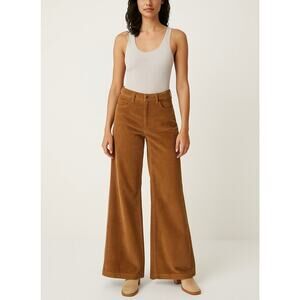 BDG Urban Outfitters Rust Corduroy A-Wide Flare Pants Size 0